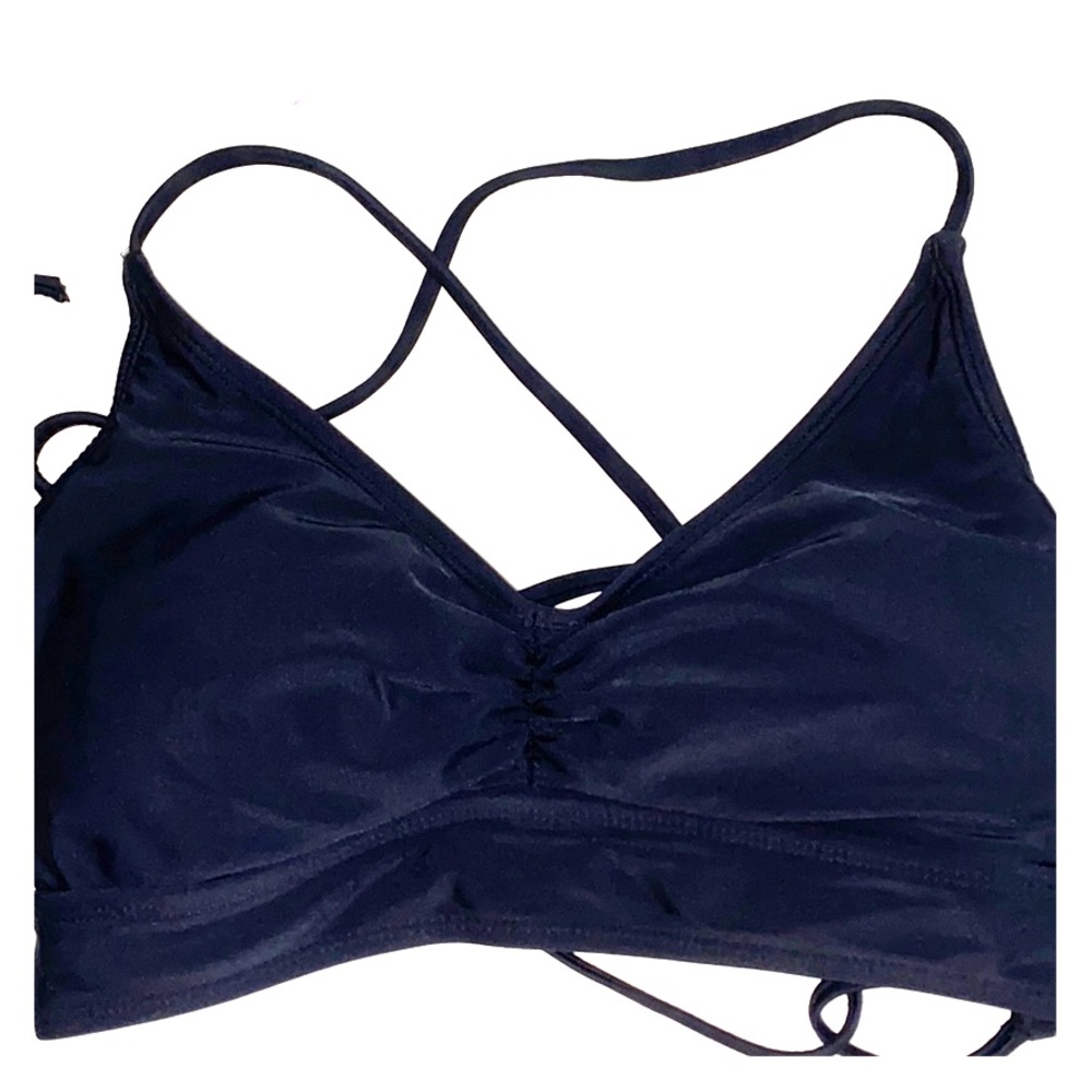 Black bikini top